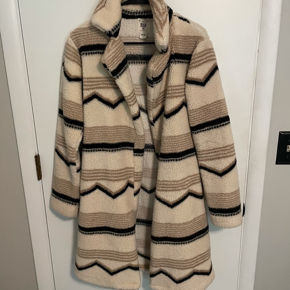 Billabong teddy bear coat